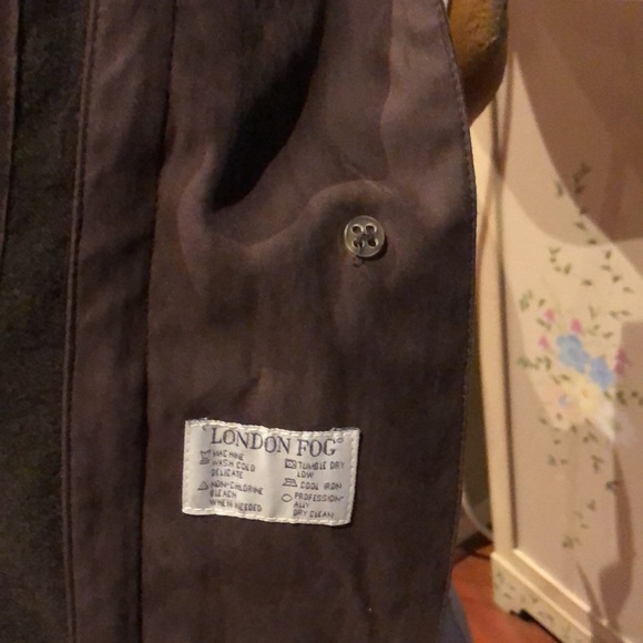 London Fog Maxi Length Overcoat/Raincoat Size Small/Medium - Picture 14 of 15